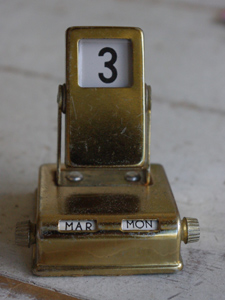 アンティーク　回転カレンダー　アメリカ 88ad735d2eea7b81b27b55ef9d4bd1