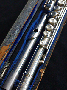オールドヘインズ　総銀製ハンドメイド HAYNES 総銀 FLUTE 委託品