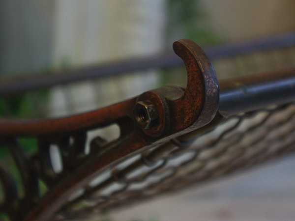 JigsawVintageCo,】アンティーク建材/マテリアル 鉄道 手荷物棚 網棚