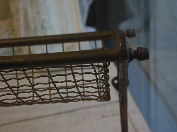 JigsawVintageCo,】アンティーク建材/マテリアル 鉄道 手荷物棚