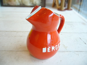 JigsawVintageCo,】アンティークフレンチ雑貨 フランス製 BERGER 陶器 JigsawVintageCo,】アンティークフレンチ雑貨 フランス製 BERGER 陶器