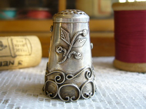 JigsawVintageCo,】アンティーク ソーイング雑貨 シルバー製